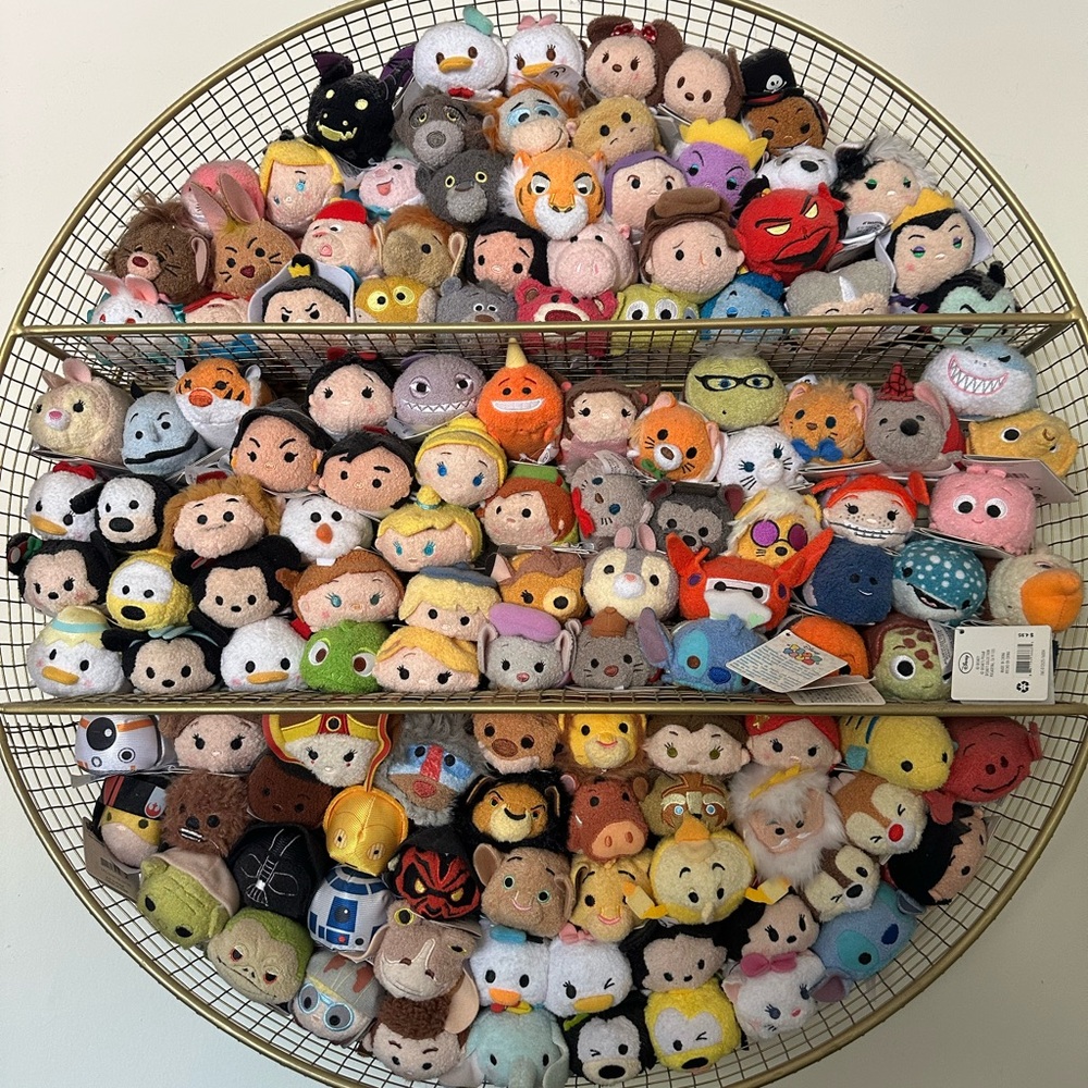 Disney Tsum Tsum Plush Toy Set - Multicolor
